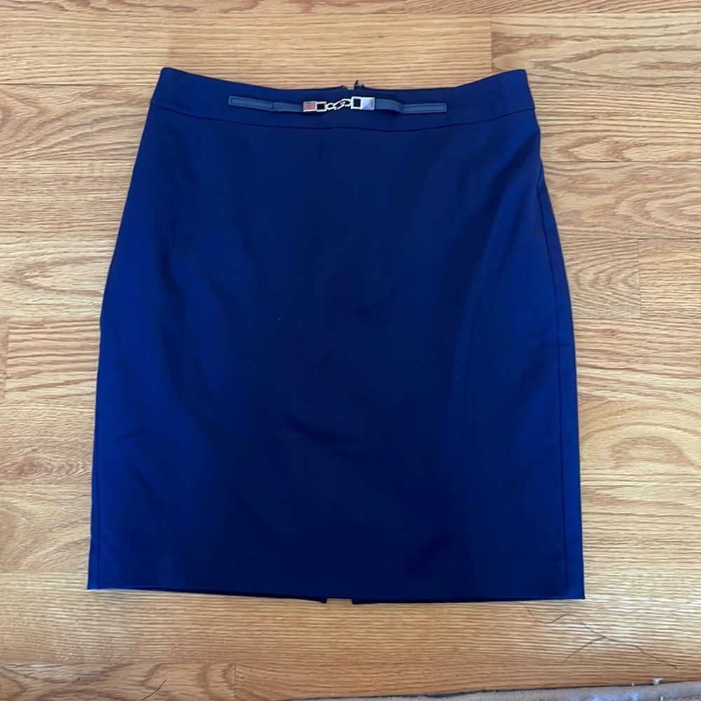 Metaphor Pencil Career Super Stretch Skirt Size 10 EUC Navy.
